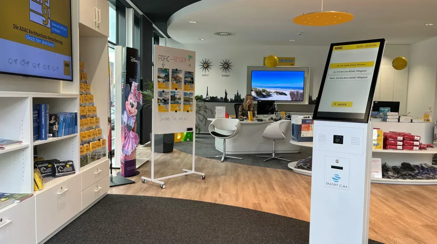 Überblick zum Einsatz von Smart CJM Customer eXperience in der ADAC Geschäftsstelle Soest