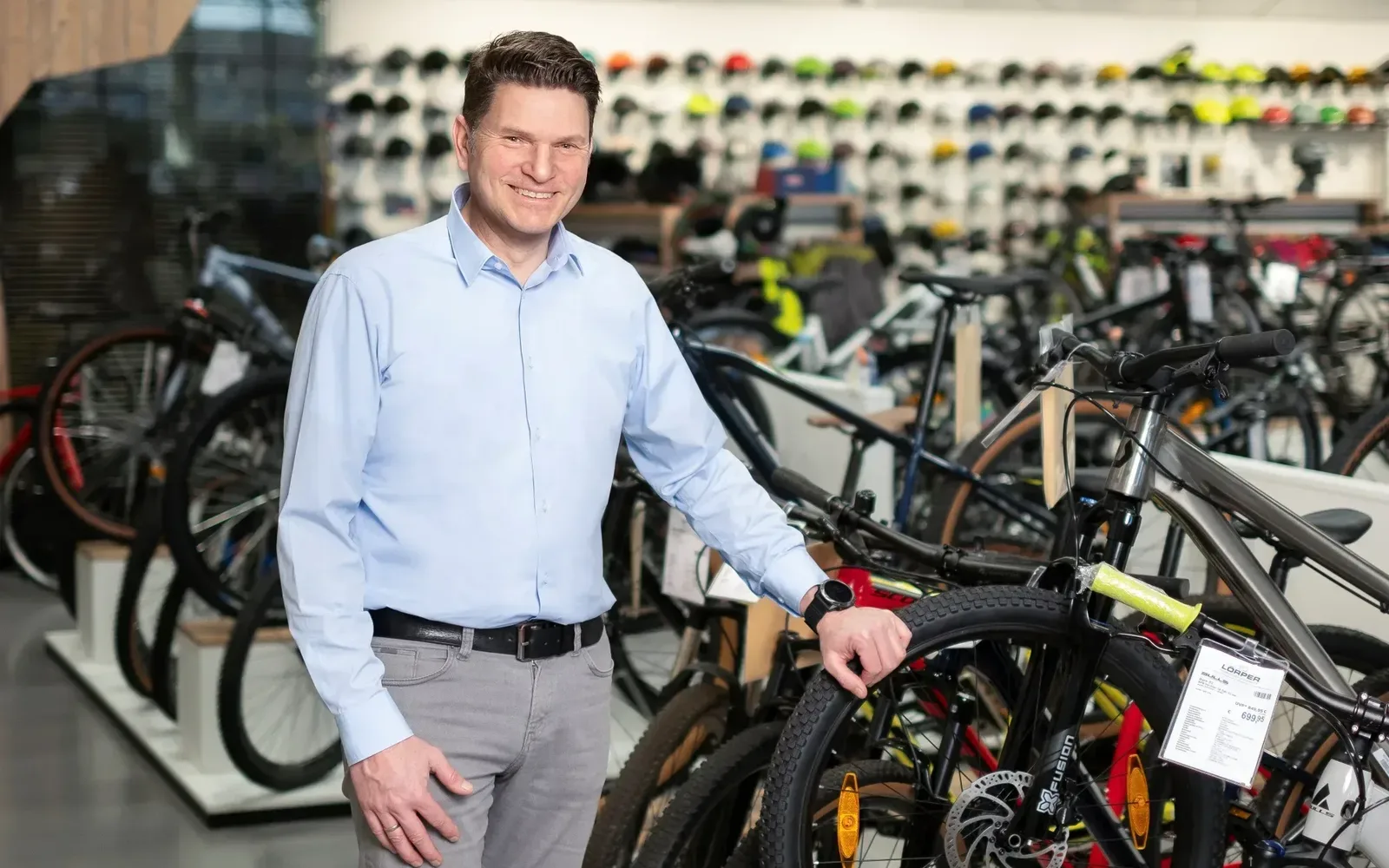 Carlo Lörper, Geschäftsführer der Lörper Fahrrad GmbH