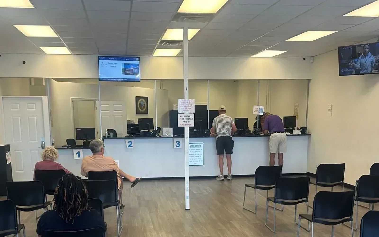 Smart Customer eXperience in der North Wilmington License Plate Agency
