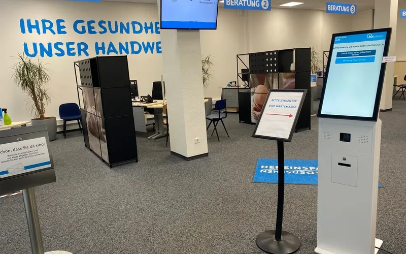 Servicecenter der IKK classic mit Smart Customer eXperience