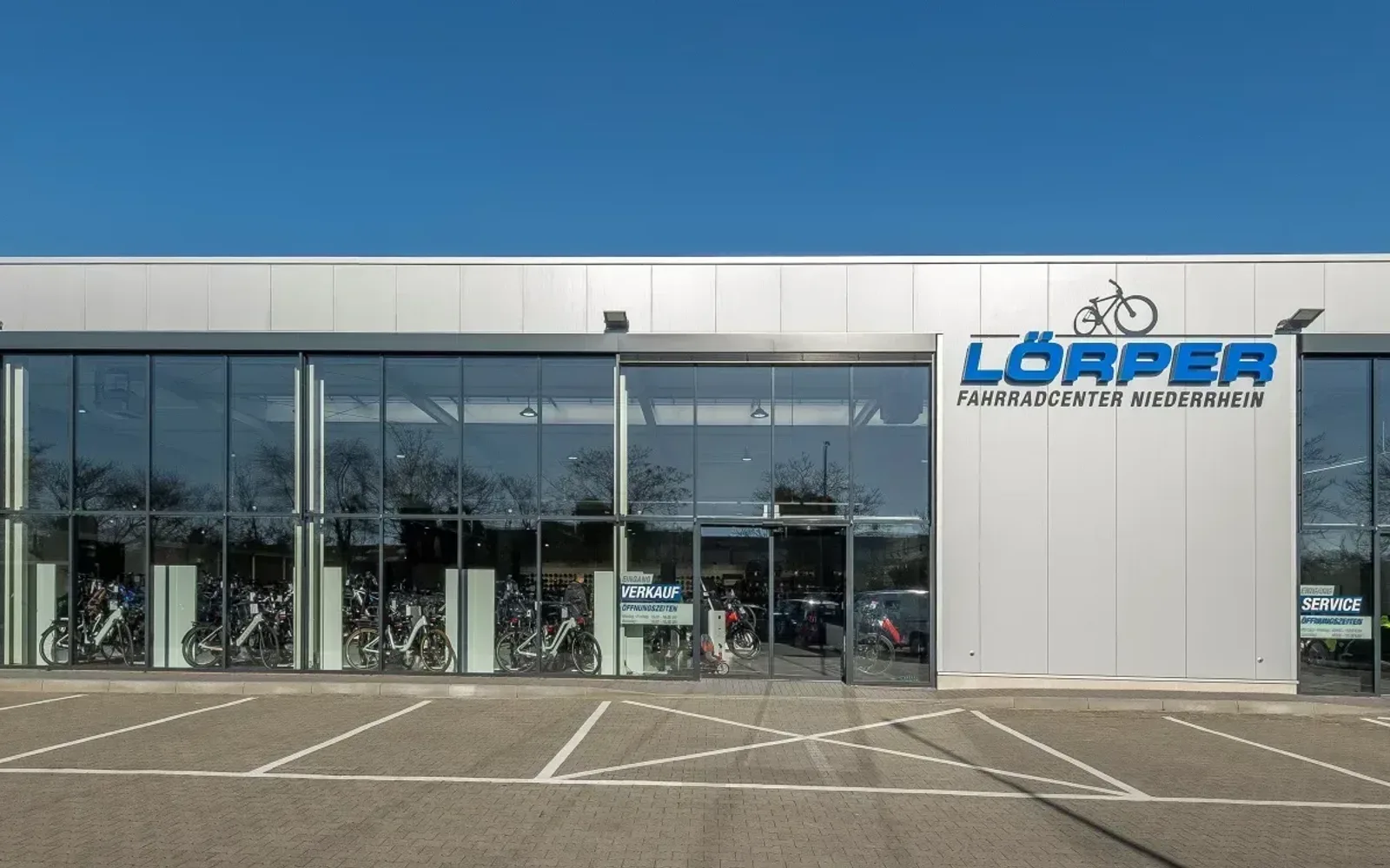 Showroom der Lörper Fahrrad GmbH in Goch